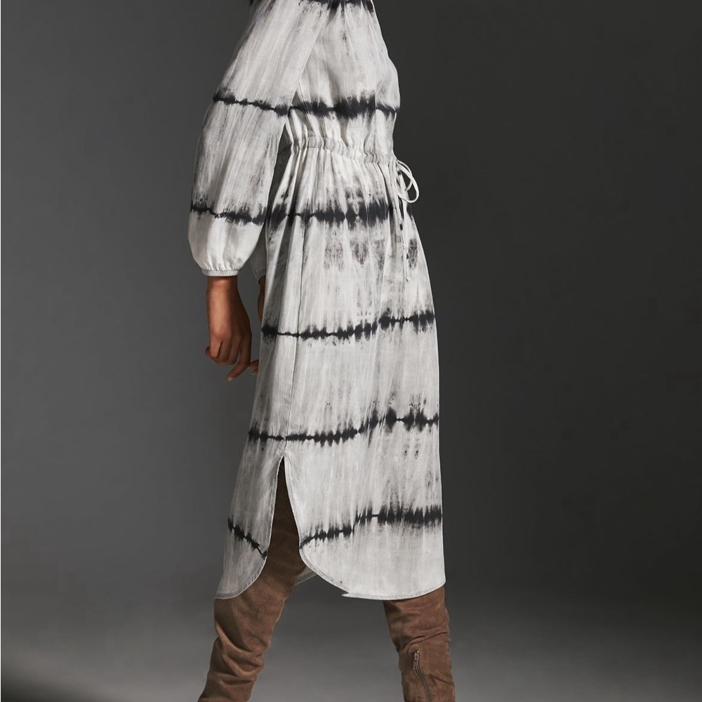 Cloth and stone drawstring midi dress from Anthropology
